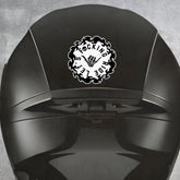Let's Ride Motorcycle Helmet Decal